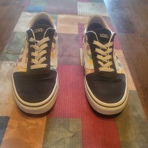 Rainbow Vans Size 7